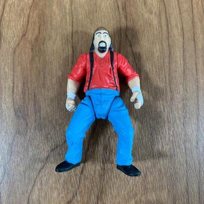 LOT 100 A: 1998 NWO WCW C-Pen, 1999 Collectible Playing Cards, & Miniature Figurines