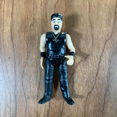 LOT 100 A: 1998 NWO WCW C-Pen, 1999 Collectible Playing Cards, & Miniature Figurines