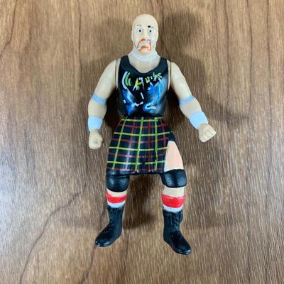 LOT 100 A: 1998 NWO WCW C-Pen, 1999 Collectible Playing Cards, & Miniature Figurines