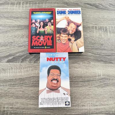 LOT 101B: VHS Tapes: Back to the Future II, Coneheads, The Addams Family, Austin Powers, Keaton Batman & Batman Returns, Teenage...