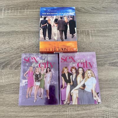 LOT 102A: NIP Desperate Housewives Dirty Laundry Game & DVDs: Sex and the City, Friends & Desperate Housewives