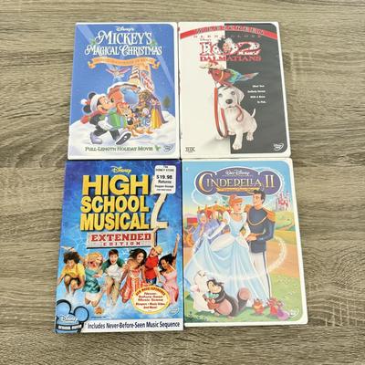 LOT 103A: Disney DVDs: Tarzan, Finding Nemo, Monsters Inc, High School Musical 2, 102 Dalmatians, Freaky Friday & More