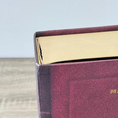 LOT 104B: Disney Holiday Mickey Through the Years Storybook Ornament Set NIB