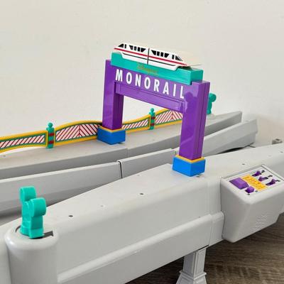 LOT 105B: Disney Parks Model Monorail Switch Station Walt Disney World Disneyland