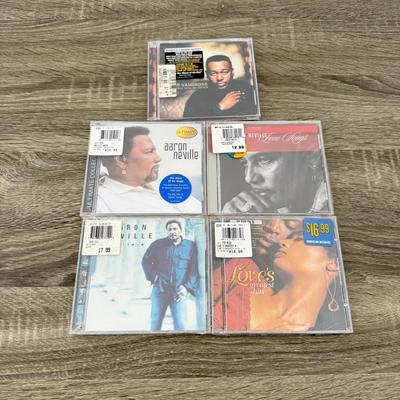 LOT 108B: NIP CDs: Rod Stewart, Frank Sinatra, Marvin Gaye, Luther Vandross & More