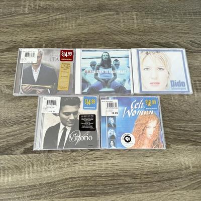 LOT 110B: NIP CDs: Madonna, No Doubt, Pat Benetar, Alicia Keys, Usher, 50 Cent & More