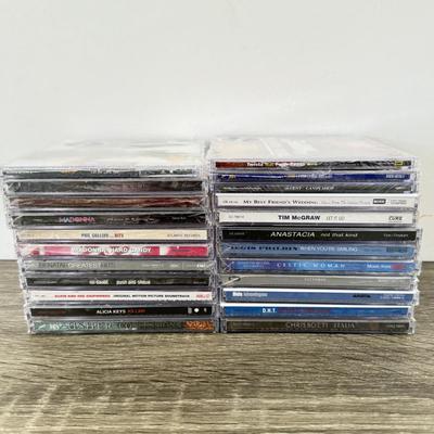 LOT 110B: NIP CDs: Madonna, No Doubt, Pat Benetar, Alicia Keys, Usher, 50 Cent & More