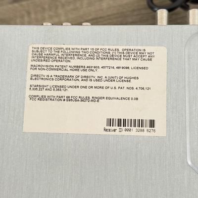 LOT 118L: RCA DirecTV Reciever Model DRD435RH