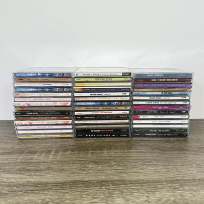 LOT 120B: CD Collection: Mariah Carey, Celine Dion, LeAnn Rimes, Barbara Streisand & More