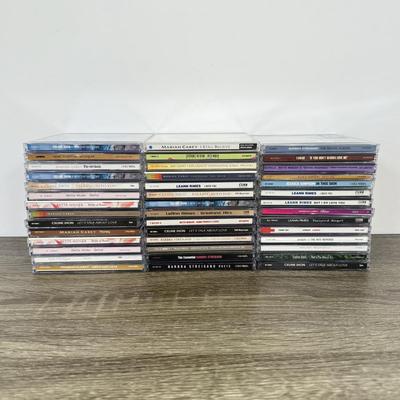 LOT 120B: CD Collection: Mariah Carey, Celine Dion, LeAnn Rimes, Barbara Streisand & More