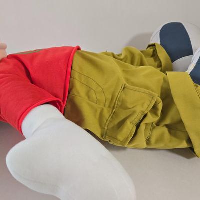 LOT 121A: Mickey Baseball & Cargo Pants Mickey Jumbo Stuffed Toys