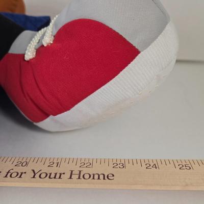 LOT 121A: Mickey Baseball & Cargo Pants Mickey Jumbo Stuffed Toys