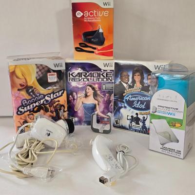 LOT 125B: Nintendo WII Games and Accessories