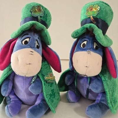 LOT 126B: Mickey, Eeyore, and Stitch All ready For St. Patrick's Day