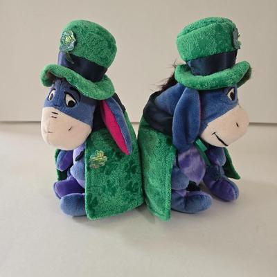 LOT 126B: Mickey, Eeyore, and Stitch All ready For St. Patrick's Day