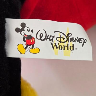 LOT 127B: Mickey and His Twin Jumbo Stuffed Toys