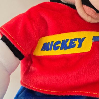 LOT 127B: Mickey and His Twin Jumbo Stuffed Toys