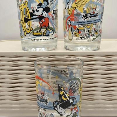 LOT 129L: Collection of McDonalds / Disney 100 Years of Magic Glasses
