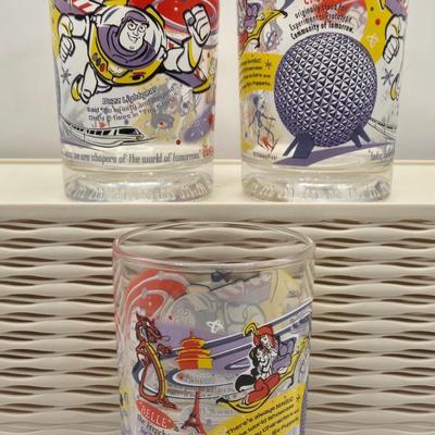 LOT 129L: Collection of McDonalds / Disney 100 Years of Magic Glasses