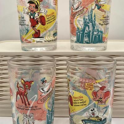 LOT 129L: Collection of McDonalds / Disney 100 Years of Magic Glasses