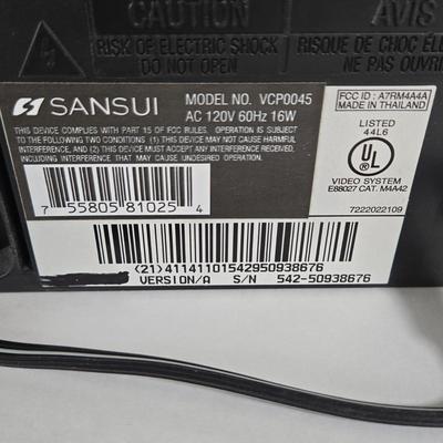 LOT 130L: Sansui VHS Video Cassette Player