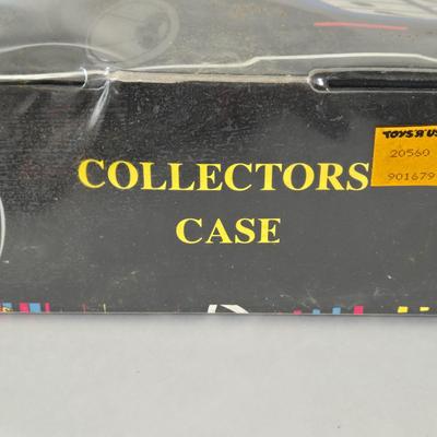 LOT 132L: Batman Collectors Case with a Variety of Batman Figures