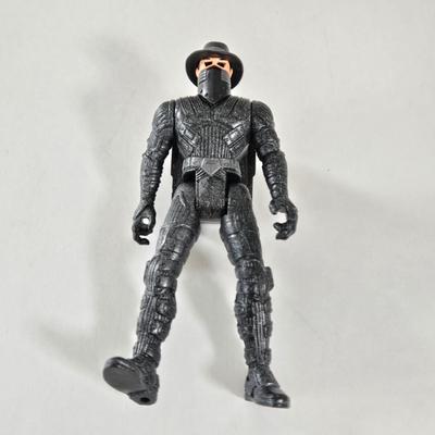 LOT 132L: Batman Collectors Case with a Variety of Batman Figures