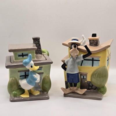 LOT 133A: New Two Piece Set "Urban" Mickey Mouse Canisters