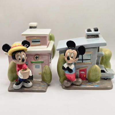 LOT 134A: New Two Piece "Urban" Mickey Mouse Canister Set