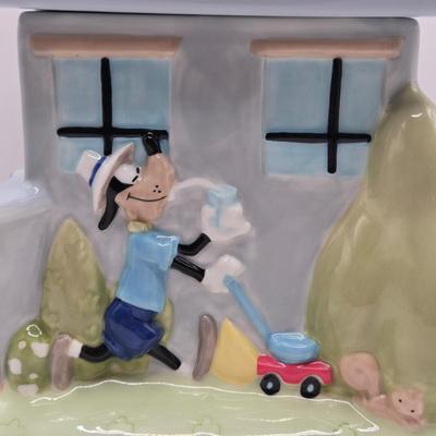LOT 135A: New "Urban" Minnie & Mickey House Cookie Jar