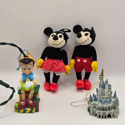 LOT 136A: Variety of Disney Ornaments