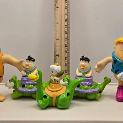 LOT 142A: Collection of Vintage Plastic & Bendable Toys