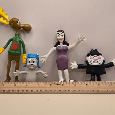 LOT 142A: Collection of Vintage Plastic & Bendable Toys