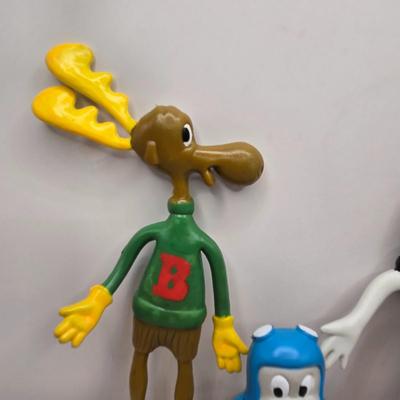 LOT 142A: Collection of Vintage Plastic & Bendable Toys