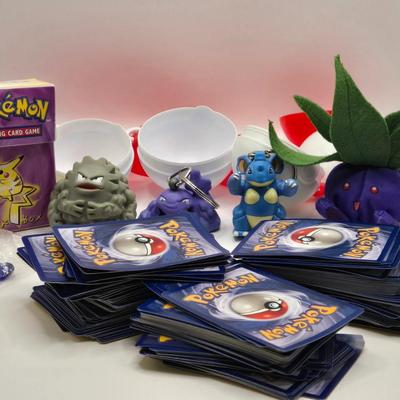 LOT 145L: Pokemon Cards & Toys
