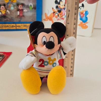 LOT 151L: All Things Disney, Including VHS Tapes, Wall Decal, Latch Hook Rug Kit, Magnets, & More