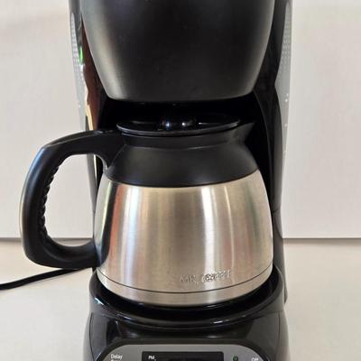 LOT 153L: Mr. Coffee Coffee Maker , Spice Girls Mug, 6 Mickey Mouse Mugs, & Two Minnie and Mickey Mugs