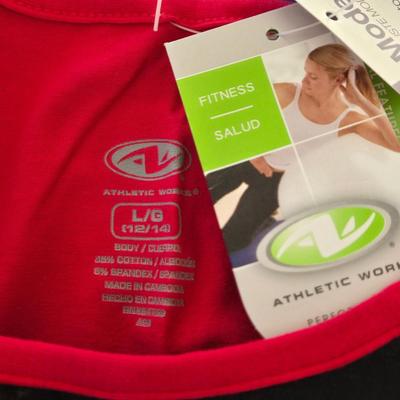 LOT 157L: Bin of Women's Active Wear ; All New With Tags