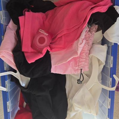 LOT 157L: Bin of Women's Active Wear ; All New With Tags
