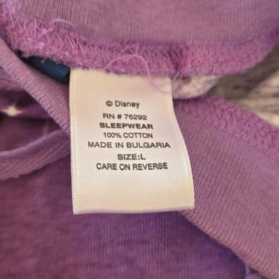 LOT 158A: Disney Women's Pajamas and robe; All New with Tags