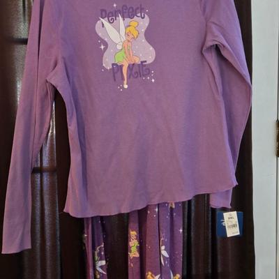 LOT 158A: Disney Women's Pajamas and robe; All New with Tags