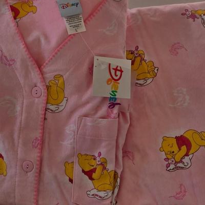 LOT 158A: Disney Women's Pajamas and robe; All New with Tags