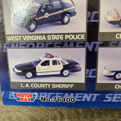 LOT 159A: Three Die Cast Metal Vehicles; All New in Box