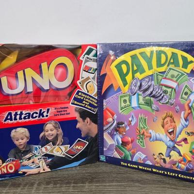 LOT 160A: Variety of" Family Night" Games ; All New in Sealed Boxes