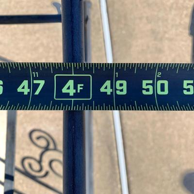 LOT 161 O: Disney's Mickey Mouse Wrought Iron Rocking Bench