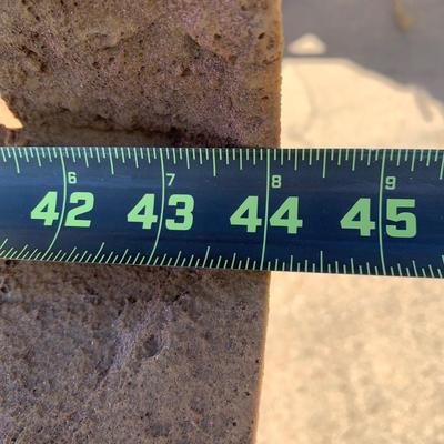 LOT 164 O: Faux Stone Foam Water Feature Fountain w/ Connectors