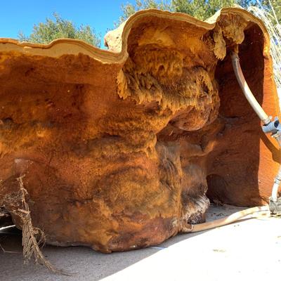 LOT 164 O: Faux Stone Foam Water Feature Fountain w/ Connectors