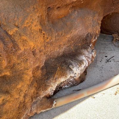 LOT 164 O: Faux Stone Foam Water Feature Fountain w/ Connectors