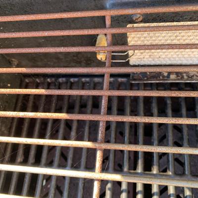 LOT 165 O: OMC Broil Mate Propane Grill #218984 w/ Cover