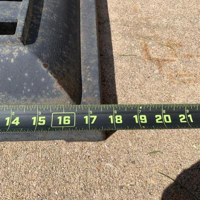 LOT 167 O: Hampton Bay Tile Patio & Side Table w/ Umbrella Stand